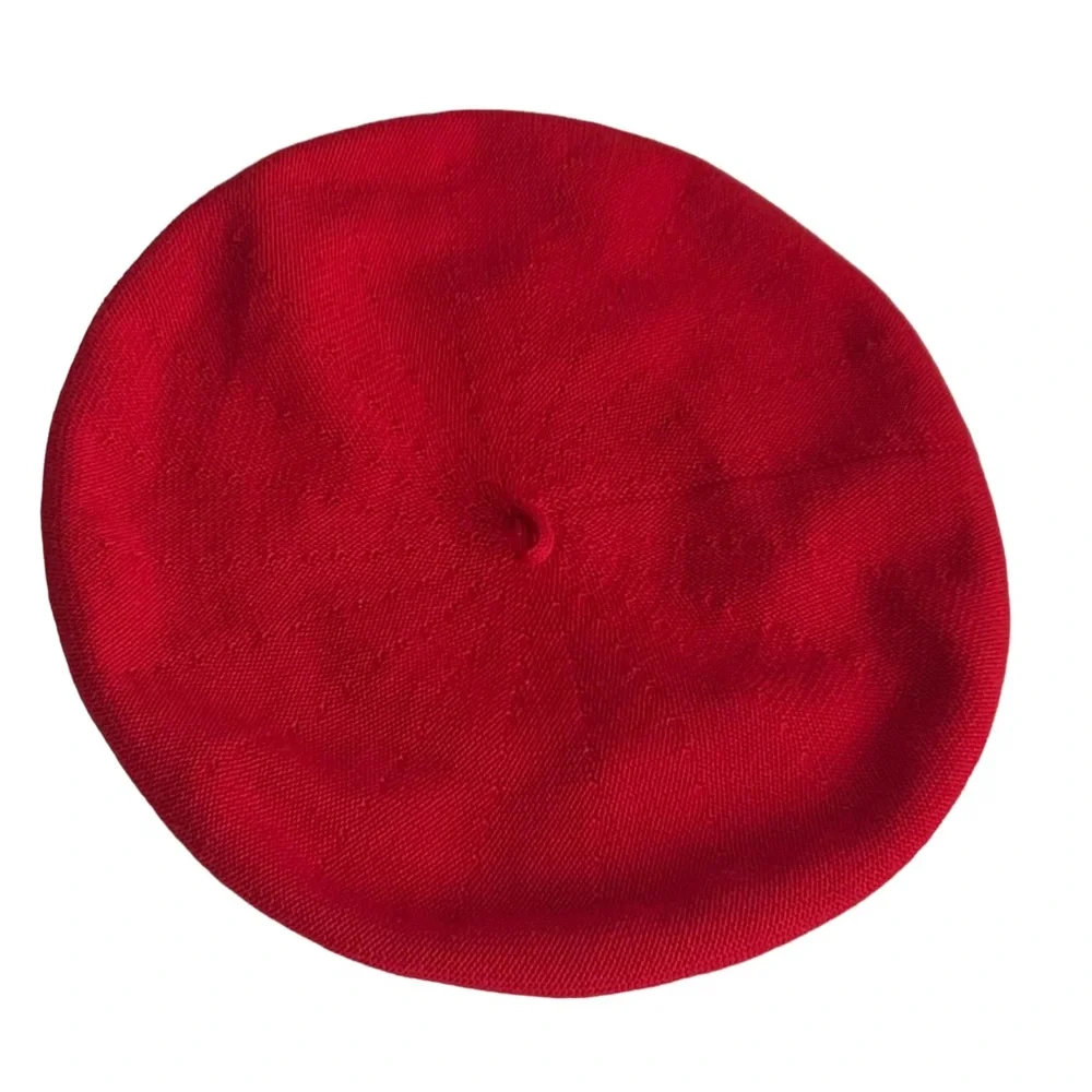 Red French Parisian Beret